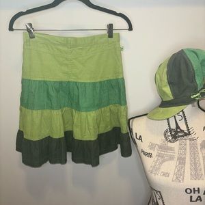 Children’s Place skirt & hat.